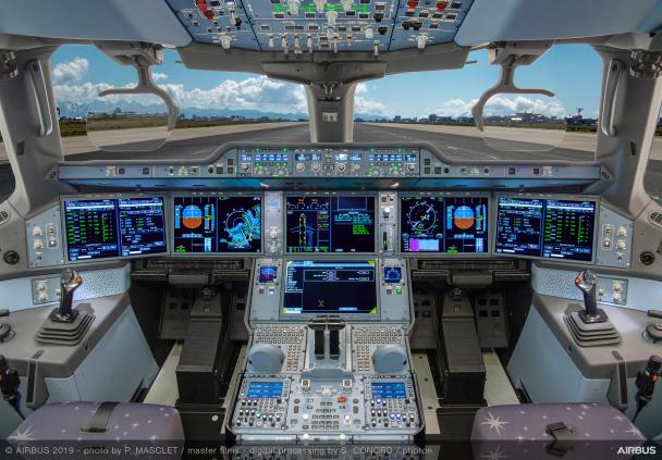 Airbus A320 cockpit